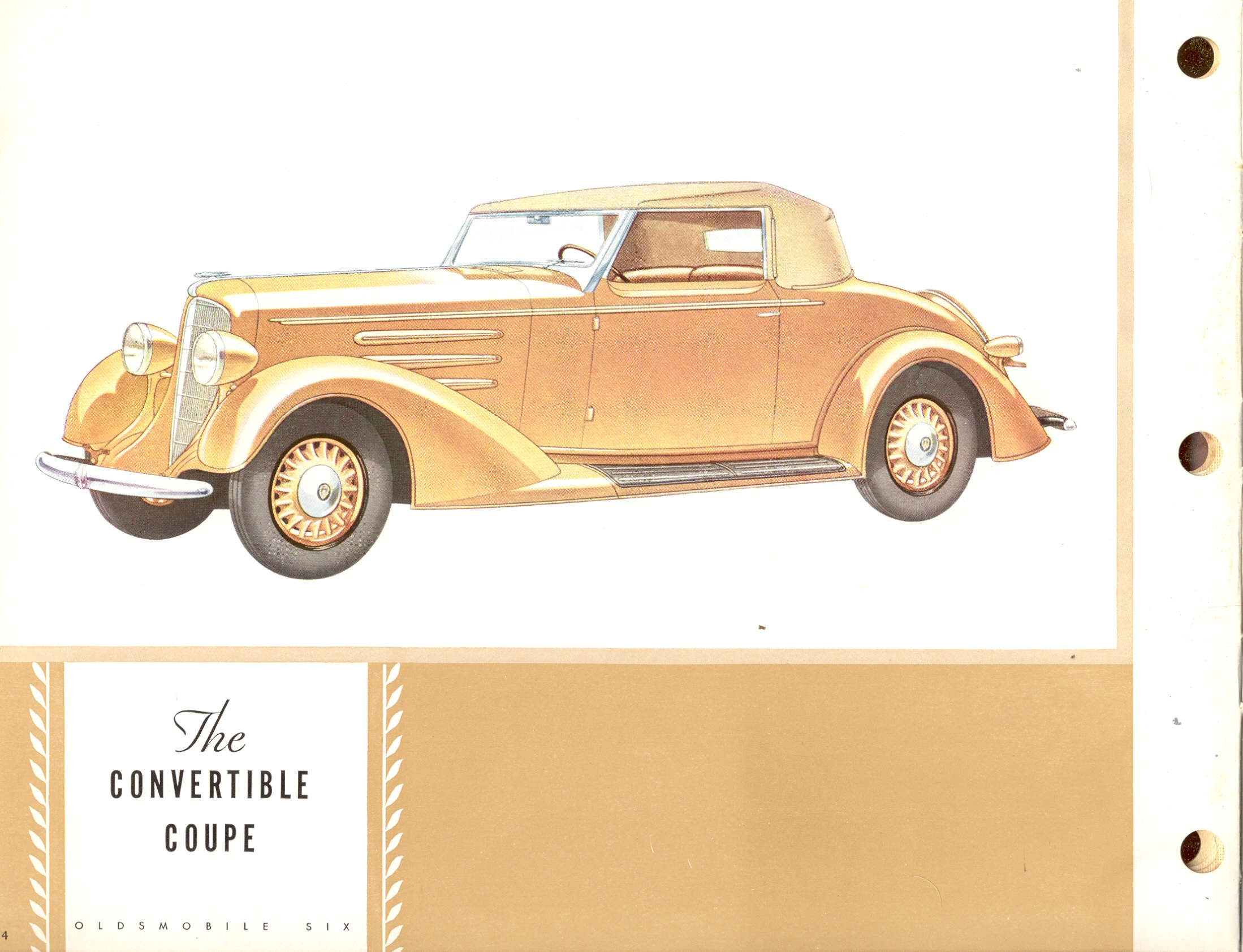 1933 Oldsmobile Motor Cars Booklet Page 19